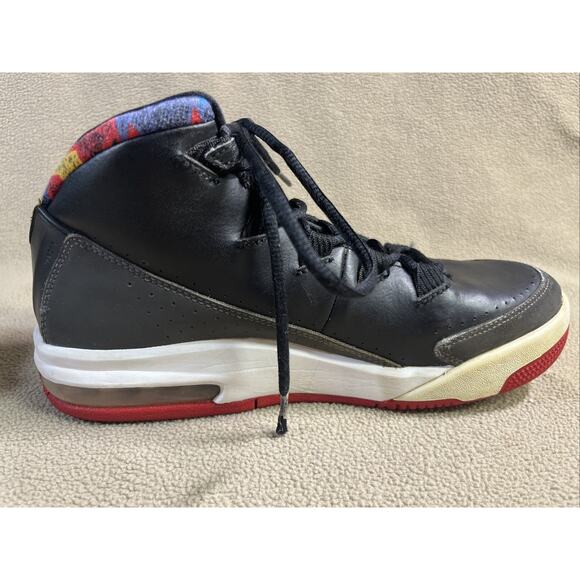NIKE AIR‎ JORDAN SHOES 807718-035 SIZE 6Y YOUTH DELUXE BLACK SOAR DARK GREY - Picture 10 of 16